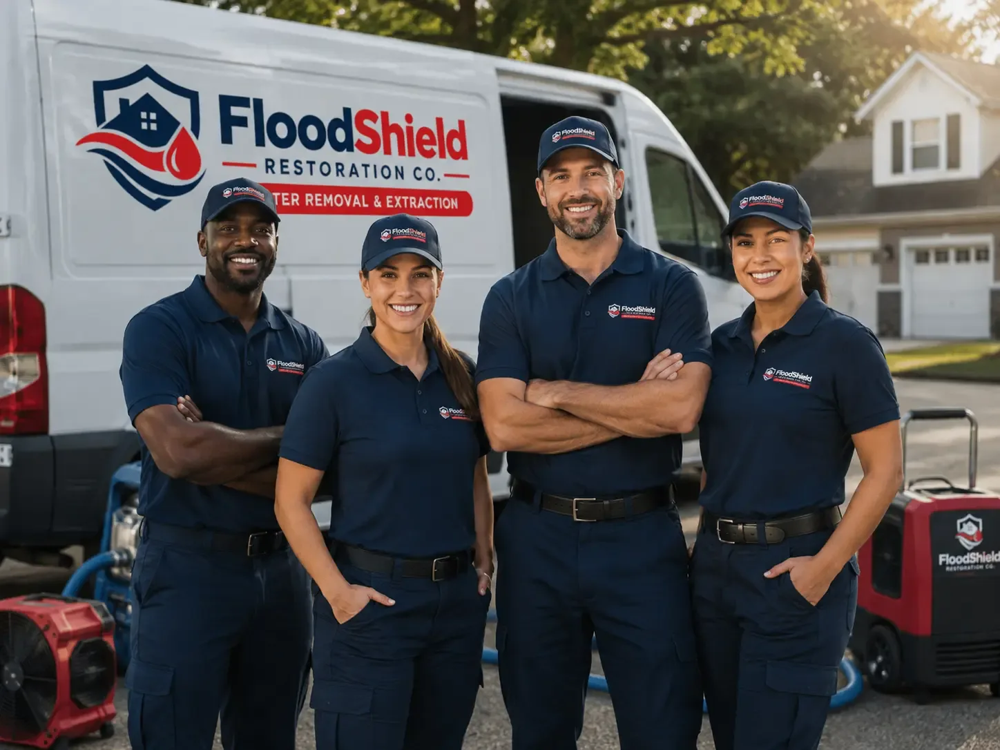 Flood Damage Restoration company in Institute, WV